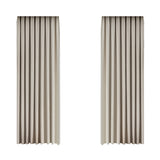 Living Room Bedroom Wheat Grain Solid Color Curtains